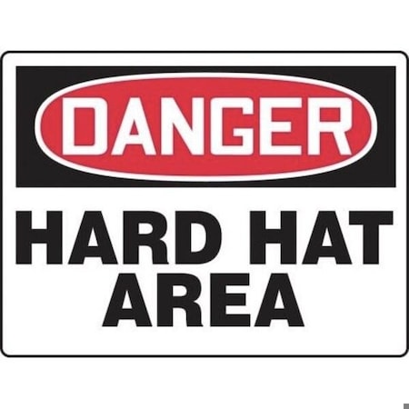 Accuform OSHA DANGER SAFETY SIGN EAR MPPE108VA MPPE108VA